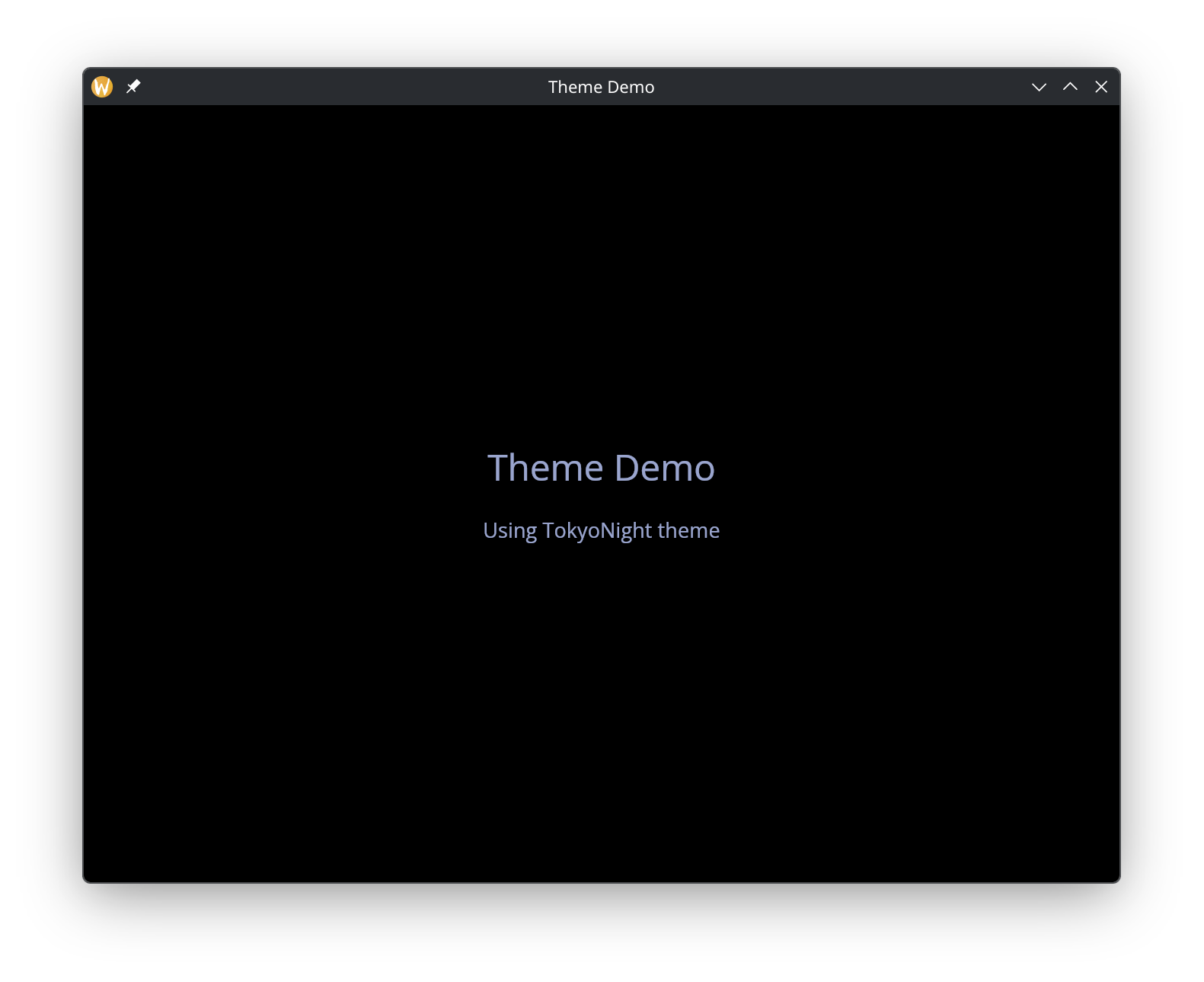 Theme Demo